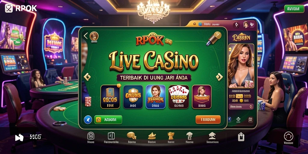 Gameplay Live Casino yang memukau dan mendebarkan.