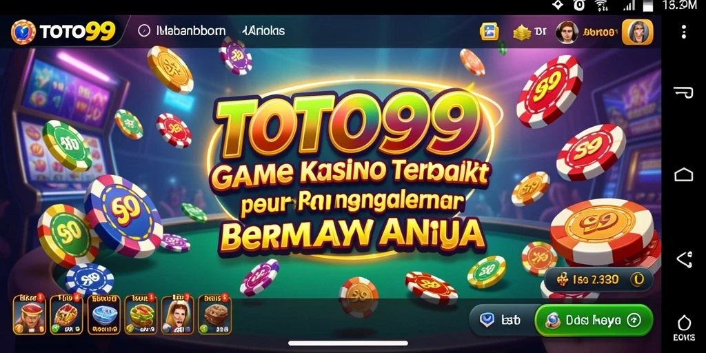 Gameplay mendebarkan TOTO99 dalam suasana kasino yang nyata.