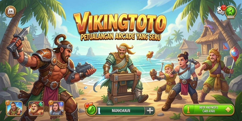 Screenshot gameplay VIKINGTOTO dengan tantangan seru dan grafis menawan.